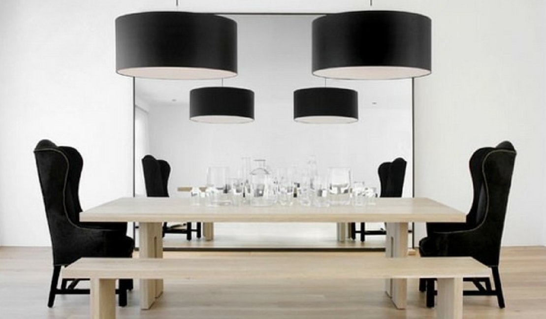Abajures pendentes para salas de jantar
